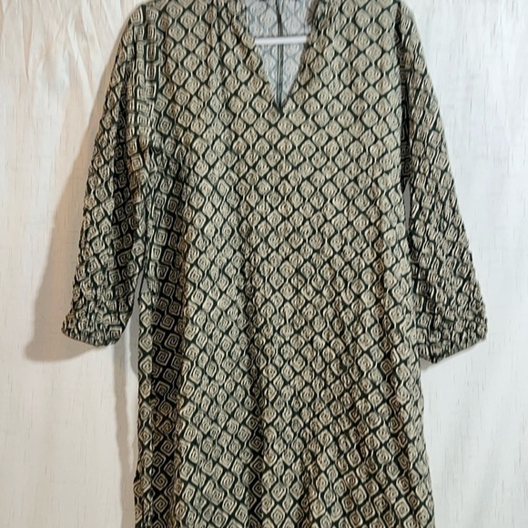 Zara geometric print dress Size XXL - Picture 2 of 13